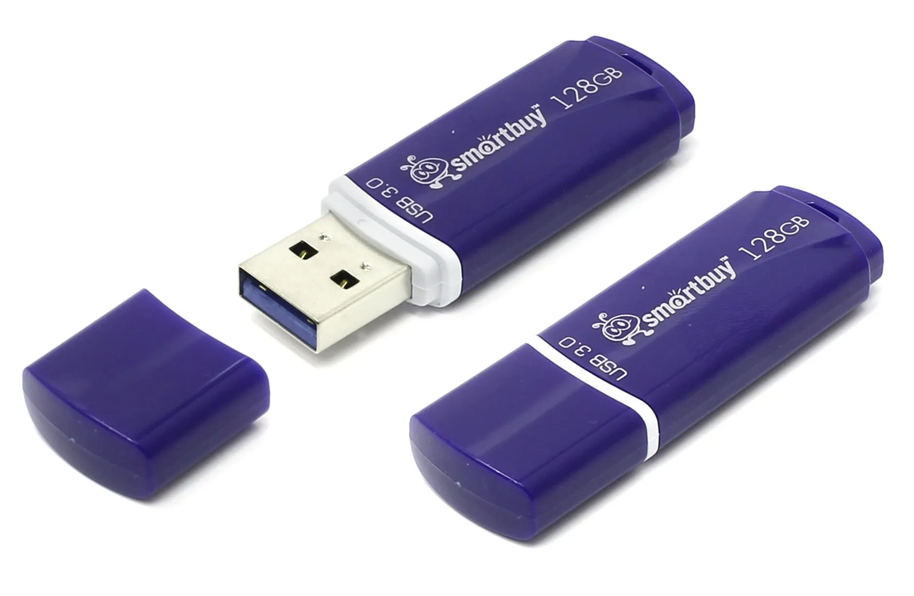 USB накопитель SmartBuy 128Gb синий