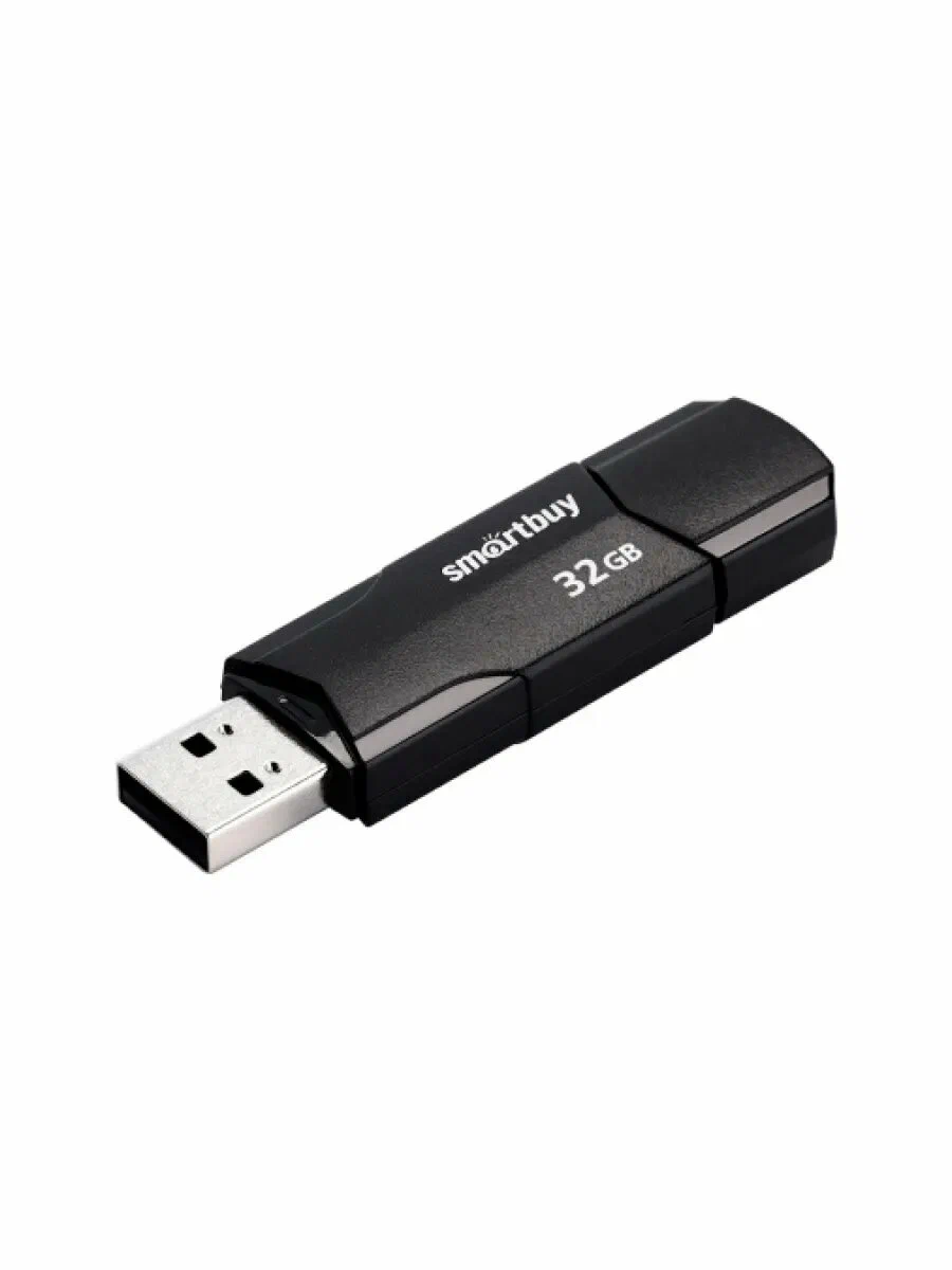 USB накопитель SmartBuy 32 Gb Clue Черный