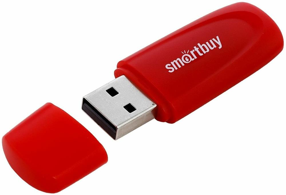USB накопитель SmartBuy 16 Gb Scout Красный