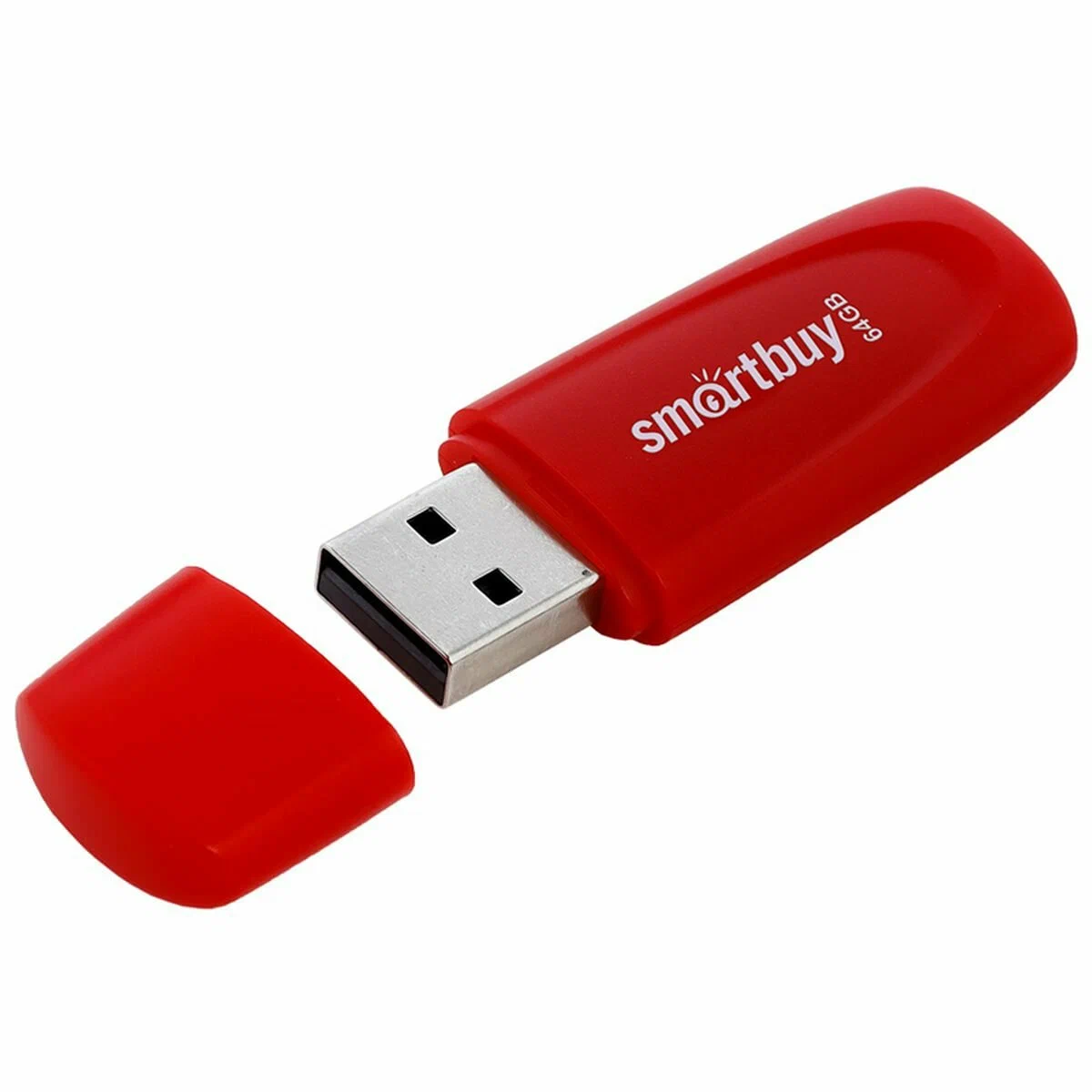 USB накопитель SmartBuy 64 Gb Scout красный